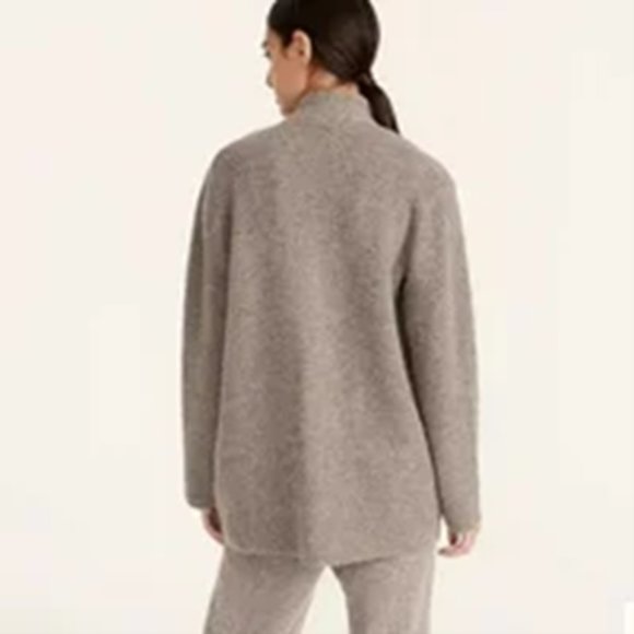 J. Crew Cocoon Sweater-Blazer, Gray Color, Size L, NWT - Picture 11 of 11